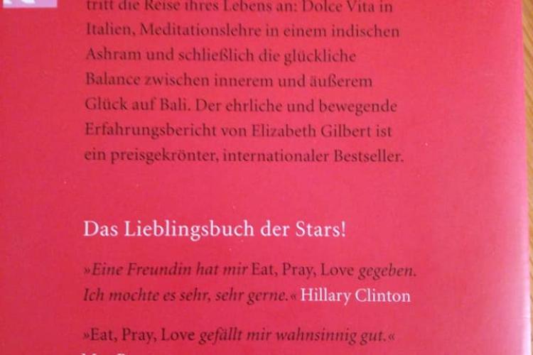 Eat Pray Love / Elizabeth Gilbert